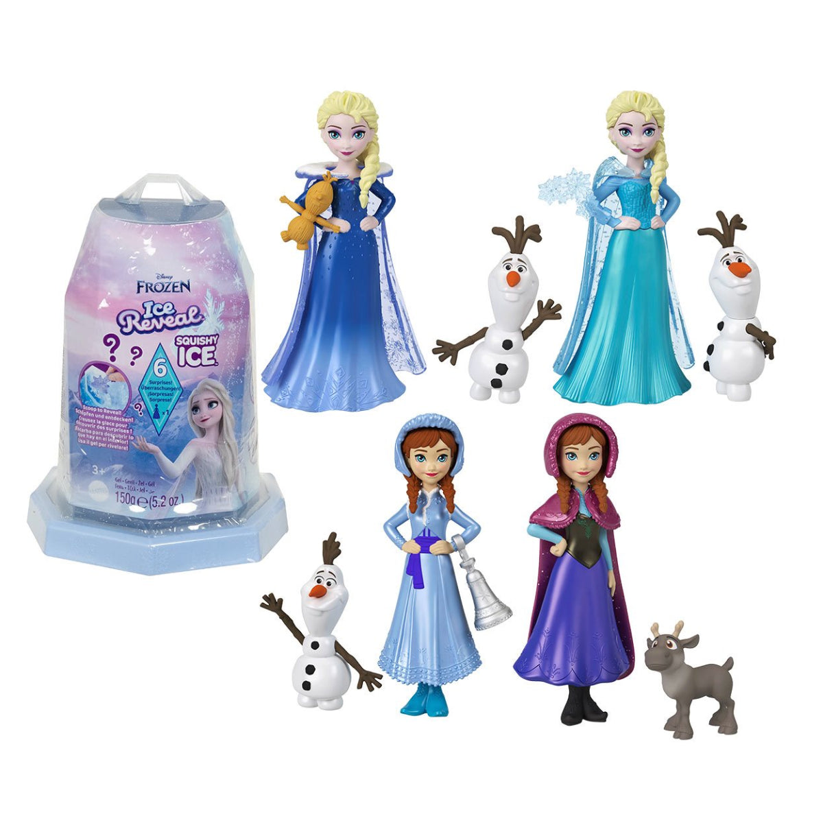 Muñeca y accesorios Disney Frozen Ice Reveal (surtido)