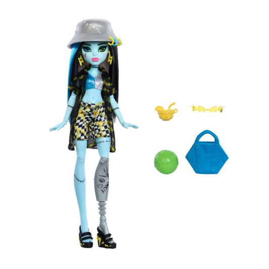 Monster High Scare-Adise Island Frankie Stein Fashion Doll with Swimsuit & Accessories