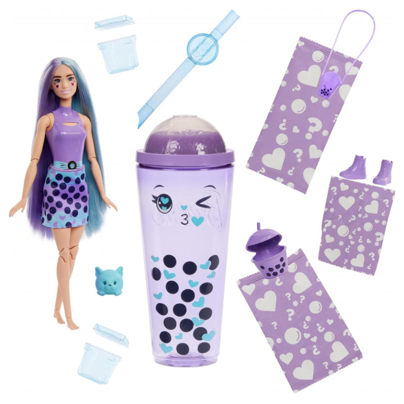 Muñeca Barbie Pop Reveal Bubble Tea Series y accesorios