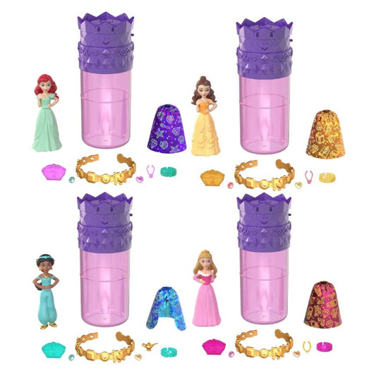 Disney Princess Royal Color Reveal Surprise Small Doll with Garden Party Accessories - Assortment