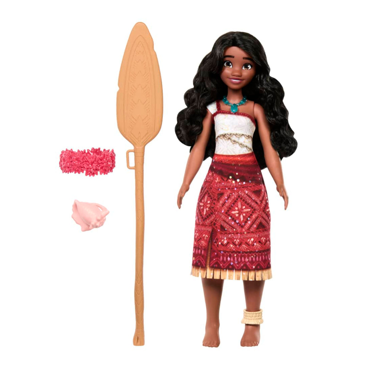 Mattel Disney Moana 2 Singing Adventure Doll with Accessories