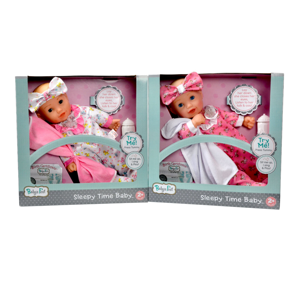 Baby's First Sleepy Time Baby Doll - Assortment