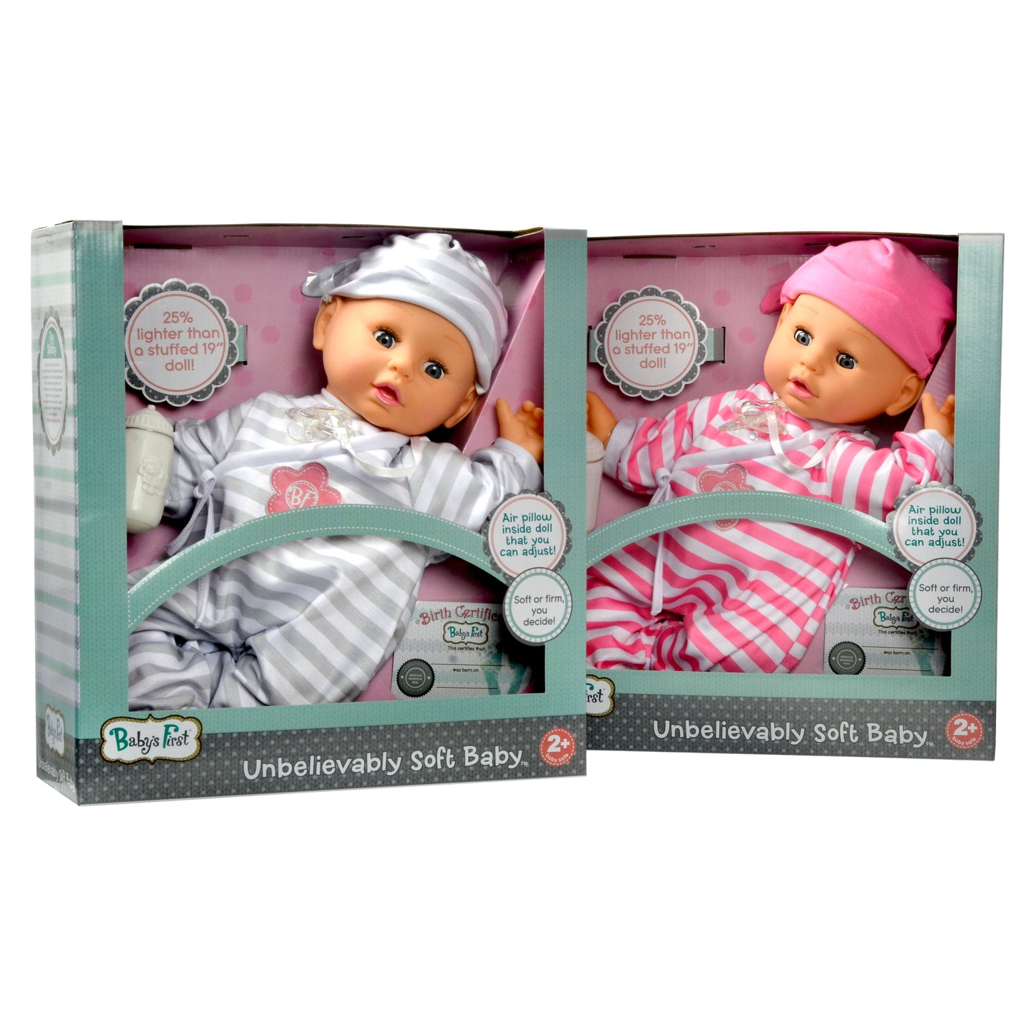 Baby's First Unbelievably Soft Baby Doll - Assortment