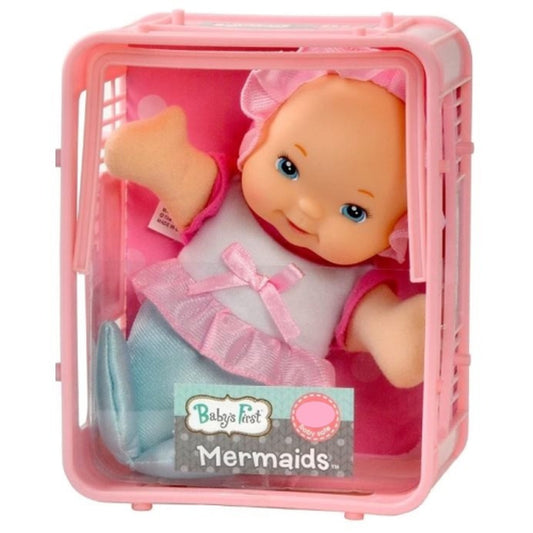 Muñeca Mermaid Crates de 9" para bebés (variedad)