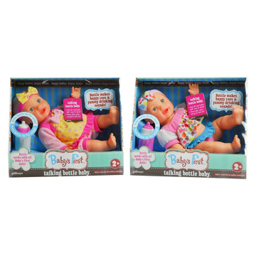 Baby's First Classic Talking Bottle Baby - Curacao