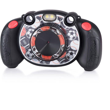Cámara digital para niños PlayZoom Snapcam, color negro