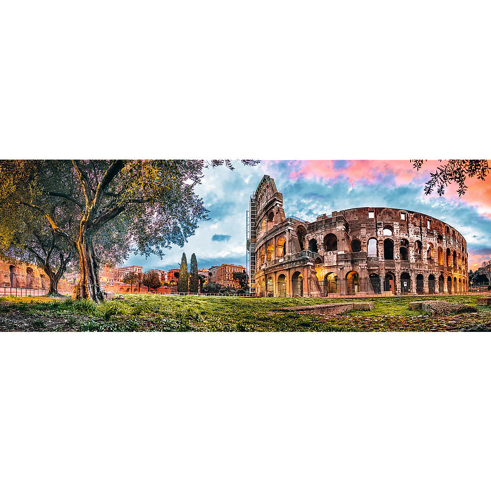 Trefl Panorama Colosseum at Sunrise Jigsaw Puzzle (1000-Pieces)