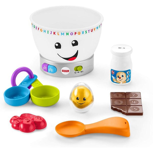 Fisher-Price Laugh 'N Learn Magic Color Mixing Bowl Toy Set (7-Pieces)