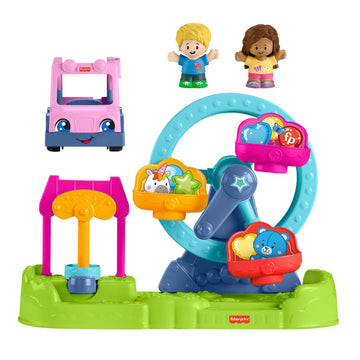 Fisher-Price Little People Carnival Playset with Ferris Wheel, Figures & Sound Effects