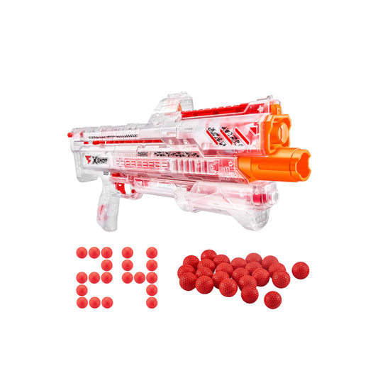 X-Shot Faze Clan Ragequit Round Blaster with 24 Dart Balls - Red