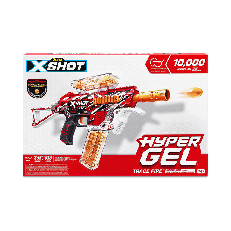 Pistola de gel X-Shot Hyper de tamaño mediano