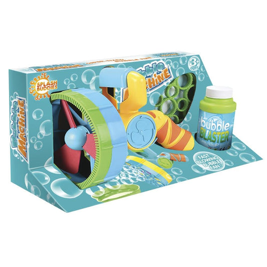 Splash Buddies 5.9" Gun Bubble Maker with Bubble liquid