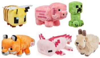 Minecraft Basic Plush Toy - Assorted