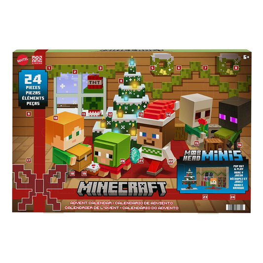 Minecraft Mob Head Minis Advent Calendar