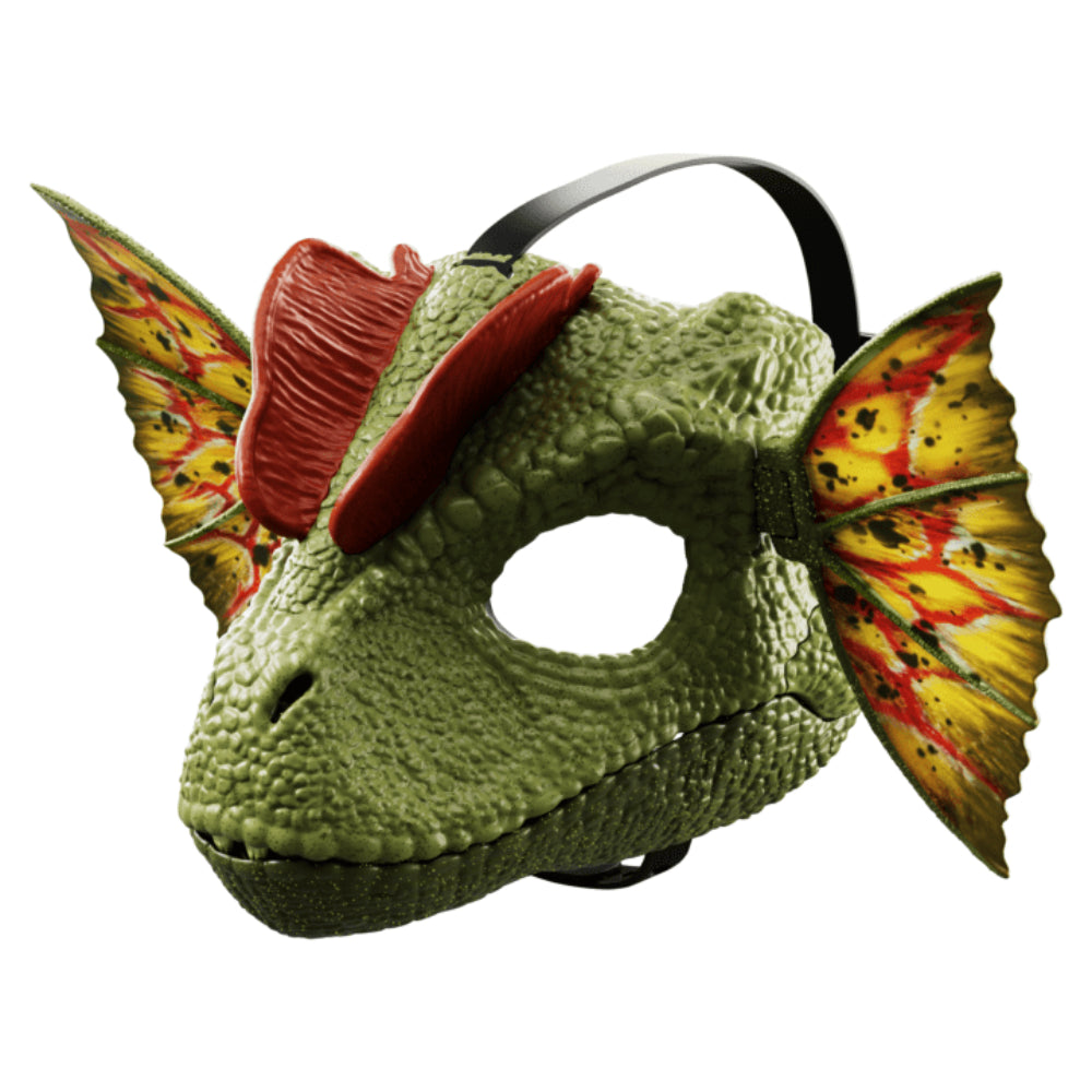 Jurassic World Dilophosaurus Role Play Mask with Sound and Frill