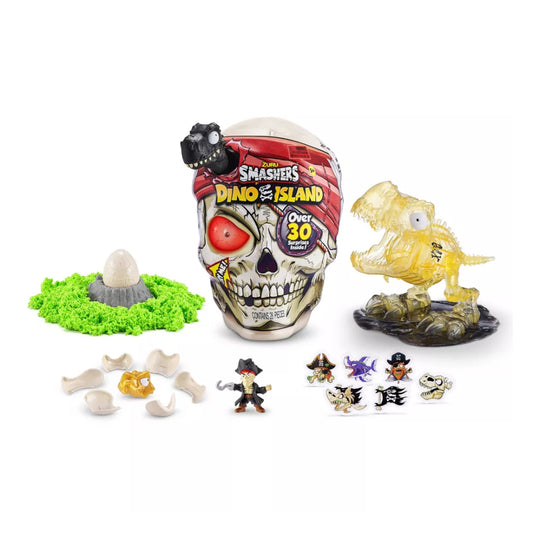 Smashers Dino Island Giant Skull, Multicolor