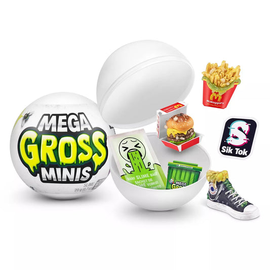 5 Surprise Mega Gross Minis Slime Capsule - Assortments