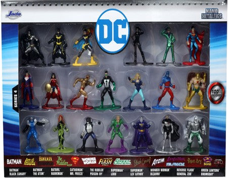 Jada Toys DC Comics Die-cast Metal Collectible Figures ( Pack of 20)