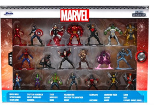 Jada Toys Marvel 1.65" Comics Nano Metalfigs (Set of 20)
