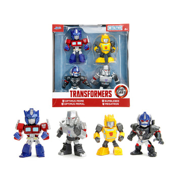 Jada Toys "Transformers" and "Metalfigs" Die-Cast Models Set of 4