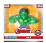 Figura de acción de fundición a presión de Hulk de los Vengadores de Marvel de Jada Toys, color verde