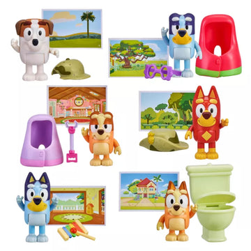 Juego de 3 marcadores de cuentos Bluey de 3,1" (surtido)