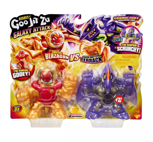 Figuras de acción de Heroes of Goo Jit Zu Galaxy Attack Cosmic Fury 