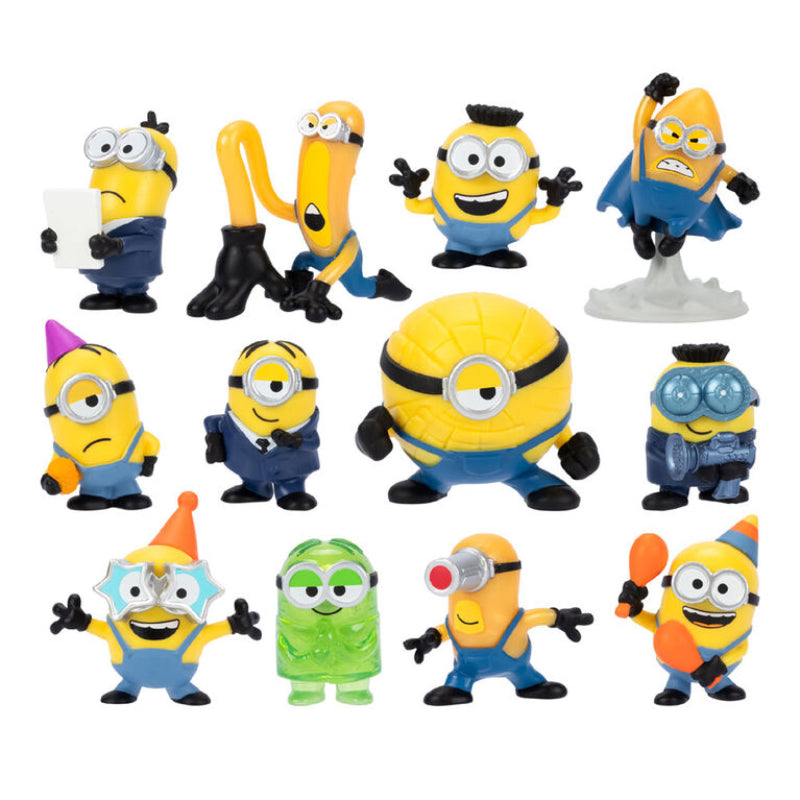 Figuras de los 4 Minions de Mi villano favorito de Illuminations (surtido)