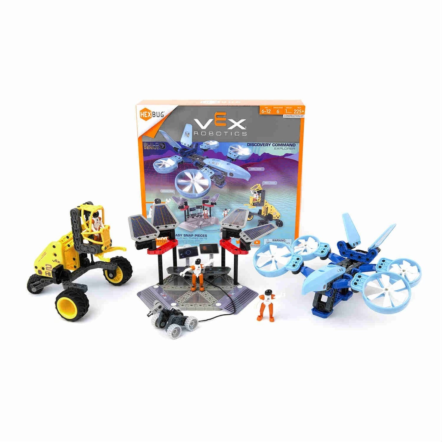 HEXBUG VEX Robotics Explorers Discovery Comm and Construction Set (225-Pieces) - Curacao