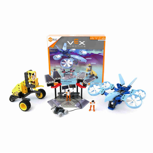 HEXBUG VEX Robotics Explorers Discovery Comm and Construction Set (225-Pieces) - Curacao