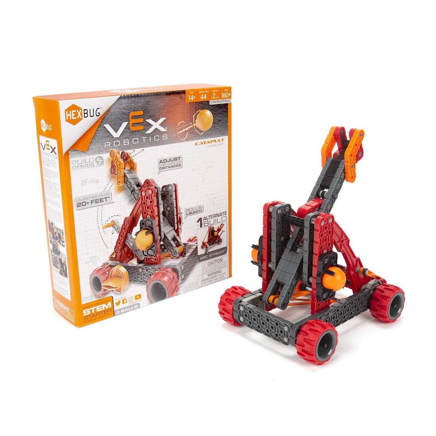 Hexbug VEX Robotics Catapult 2.0 Construction Set (160-Pieces) - Curacao