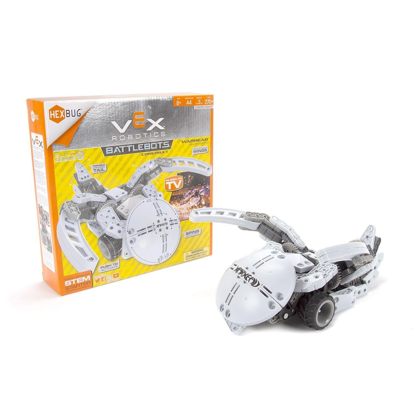Hexbug VEX Robotics BattleBots Warhead Construction Kit (270-Pieces)