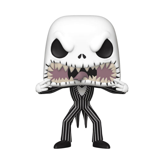 Figura de Jack Skellington con cara aterradora de Pesadilla antes de Navidad de Disney