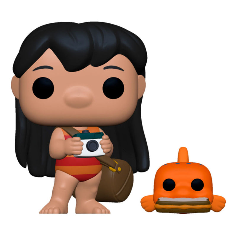 Figura de Lilo y Stitch de Disney Funko Pop! con Pudge