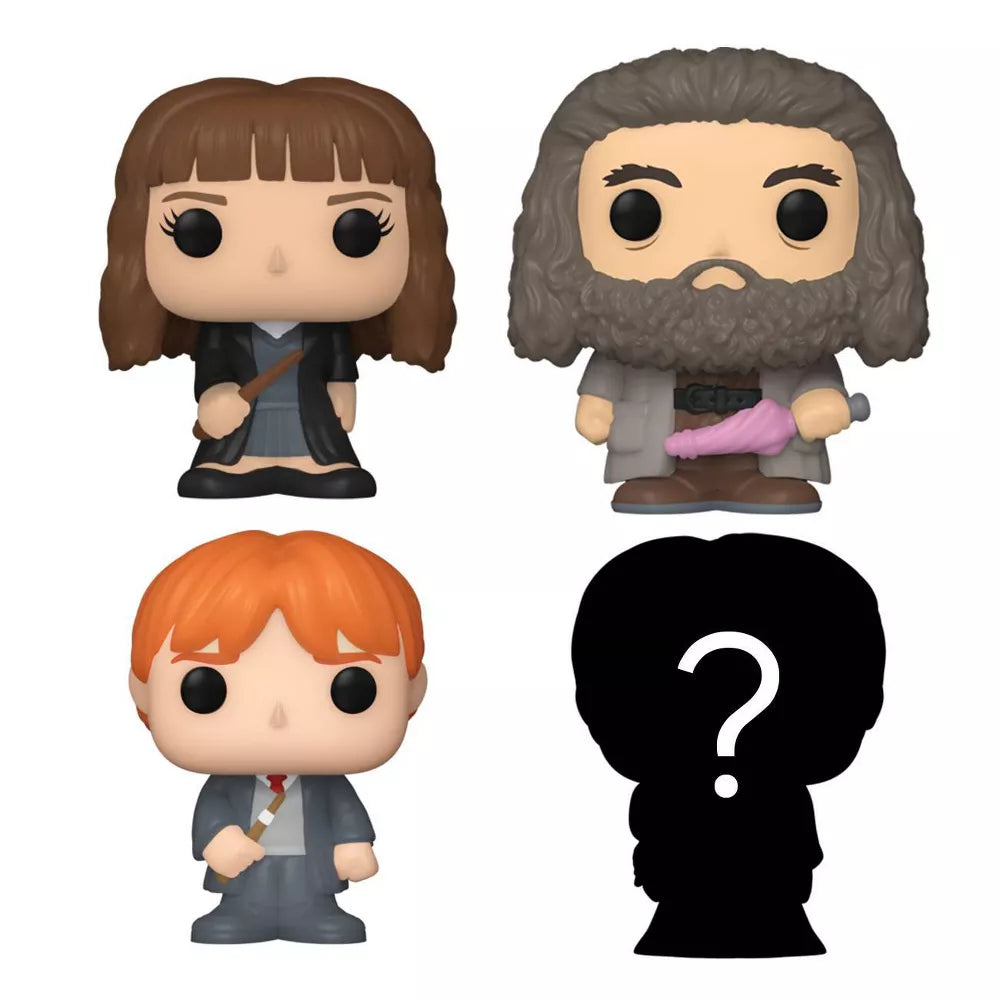 Figuras Funko Bitty Pop! Harry Potter - Hermione con túnica (paquete de 4)