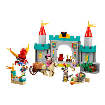 LEGO Disney Mickey and Friends Castle Defenders Building Toy Set (215-Pieces)