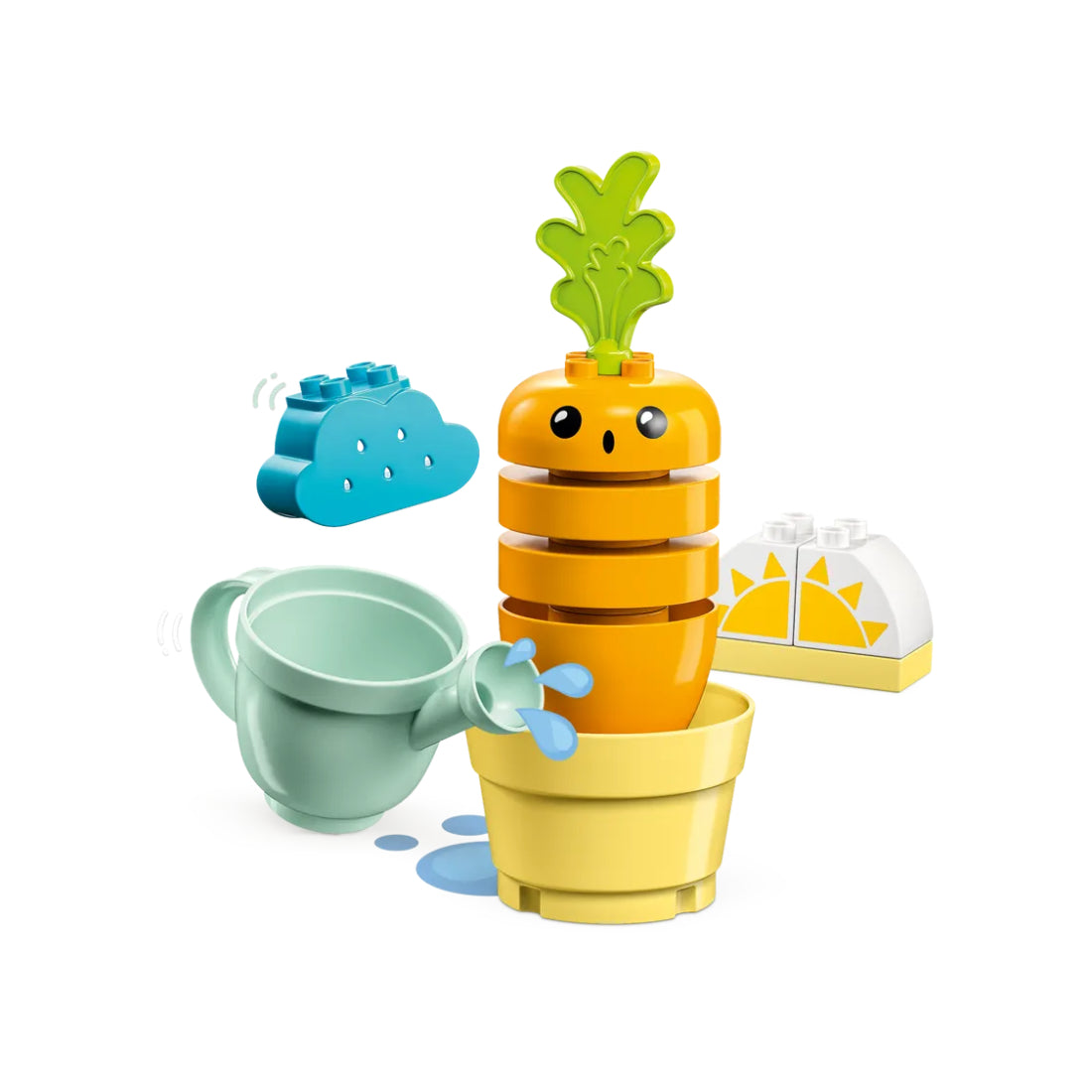 LEGO DUPLO Growing Carrot Building Toy Set (11-Pieces)