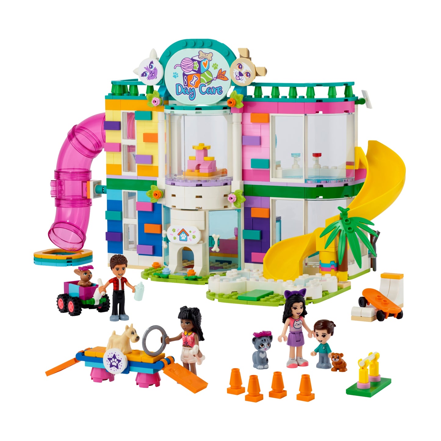 LEGO Friends Pet Day-Care Center Building Toy Set (593-Pieces)