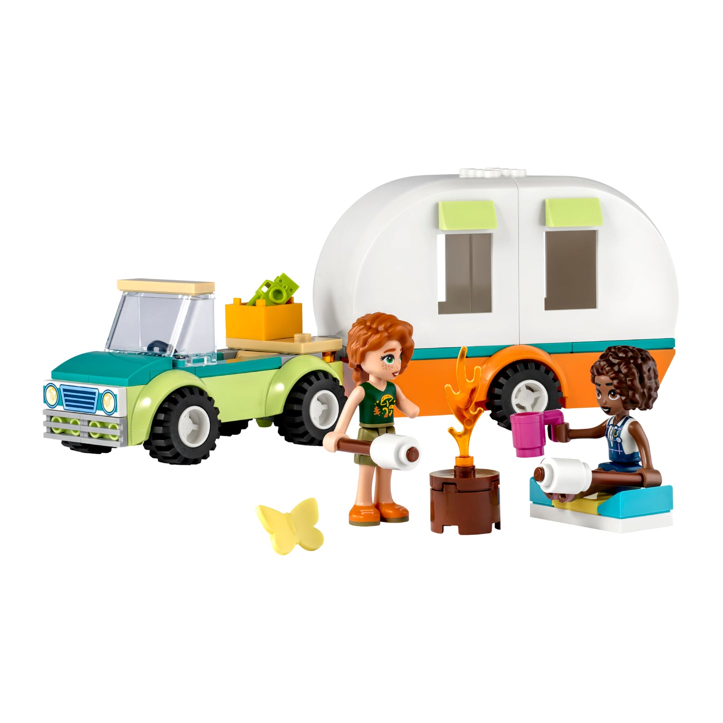 LEGO Friends Holiday Camping Trip Building Toy Set (87-Pieces)