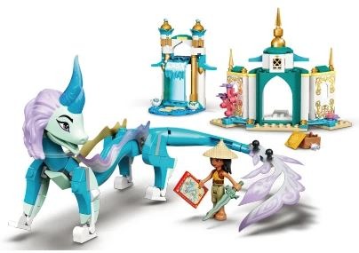 LEGO Disney Raya and the Heart Palace Building Toy Set (610-Pieces) - Curacao