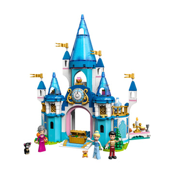 Juego de construcción LEGO Disney Cenicienta y el castillo del Príncipe Azul (365 piezas)