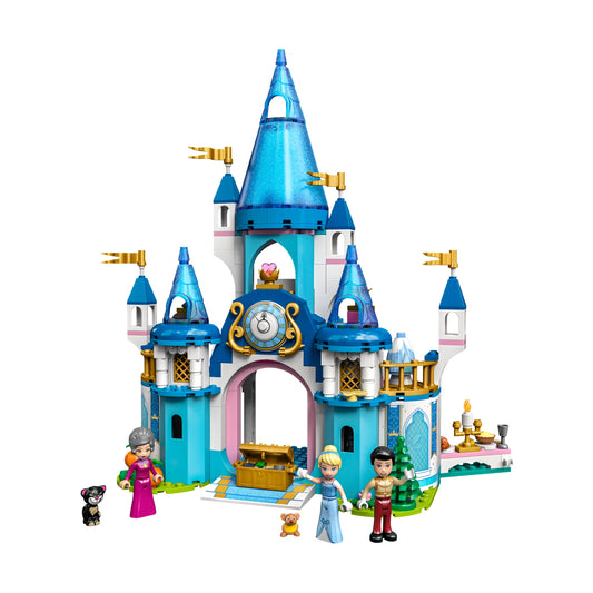 LEGO Disney Cinderella & Prince Charming's Castle Building Toy Set (365-Pieces)