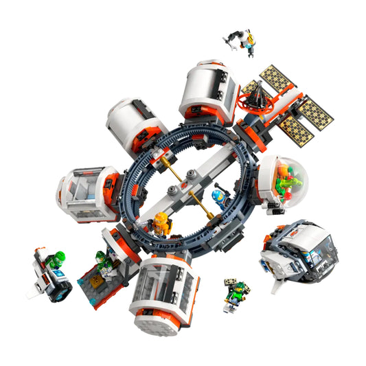 LEGO City Modular Space Station Building Toy Set (1097-Pieces)