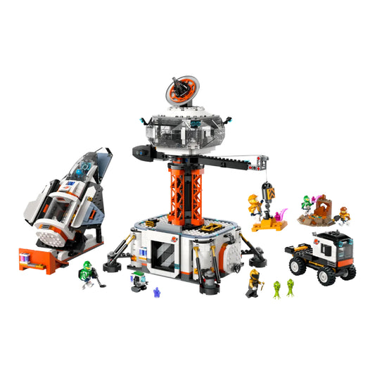 LEGO City Space Base and Rocket Launchpad Building Toy Set (1422-Pieces)