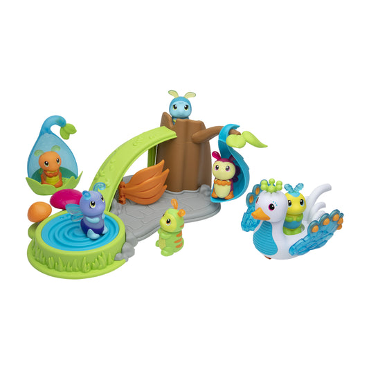 PlayMonster Playskool Glo Friends Swirl & Shine MoonDrop Pond