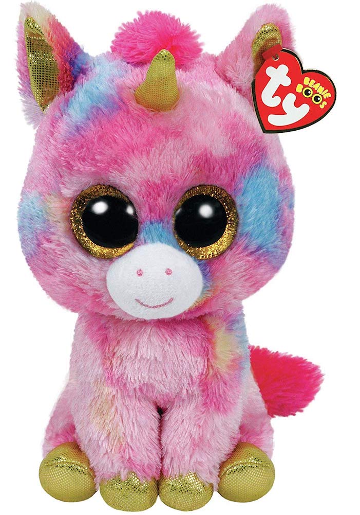 Ty Beanie Boos 13" Fantasia Unicorn Plush Toy - Multicolor - Curacao