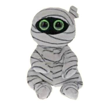 Ty Beanie Bellies Tatters The Mummy Plush Toy - White