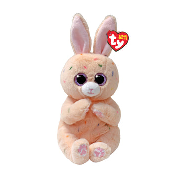 Peluche de conejo de Pascua Peaches de 8" de Ty Beanie Bellies