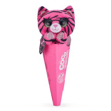 Peluche de neón Coco Surprise con adorno para lápiz coleccionable para bebé, sorpresa en cono, colores surtidos
