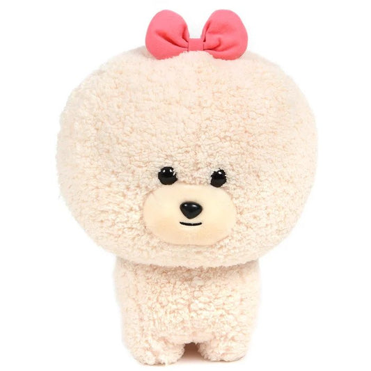 Muñeco de peluche de perro bichón Amuse Mofu